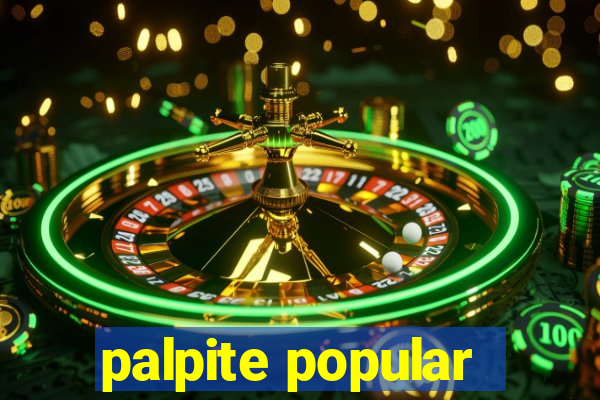 palpite popular